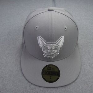 El Paso Chihuahuas Cap Mens 7 Gray New Era 59Fifty MLB Re Dub Fitted Baseball